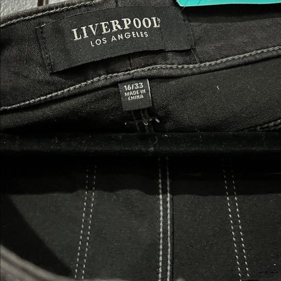Liverpool Dark Gray Skinny Jeans - Picture 2 of 2